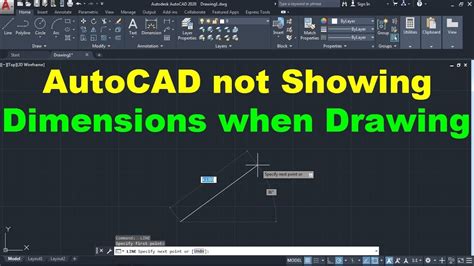 Dimensions Not Showing In Autocad