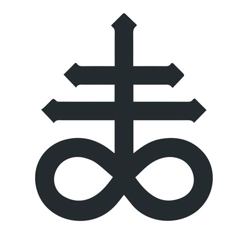 Leviathan Cross Text Symbol