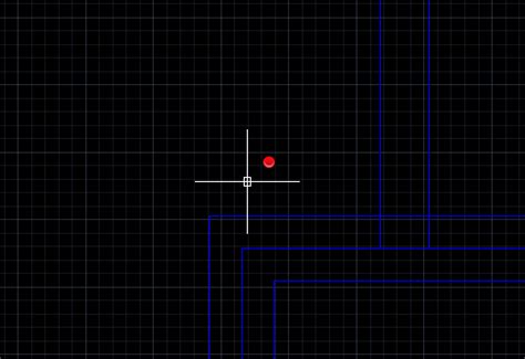 Red Dot On Cursor In Autocad