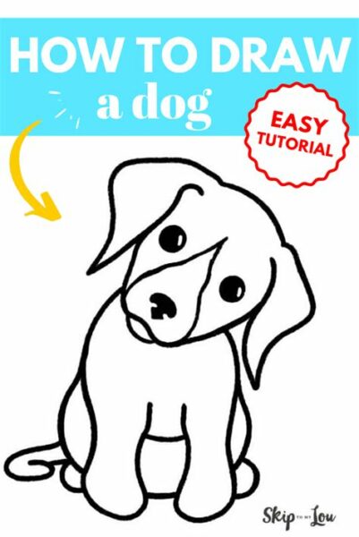 Draw A Easy Dog