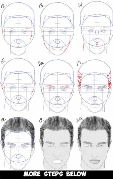 Tutorial On How To Draw A Face