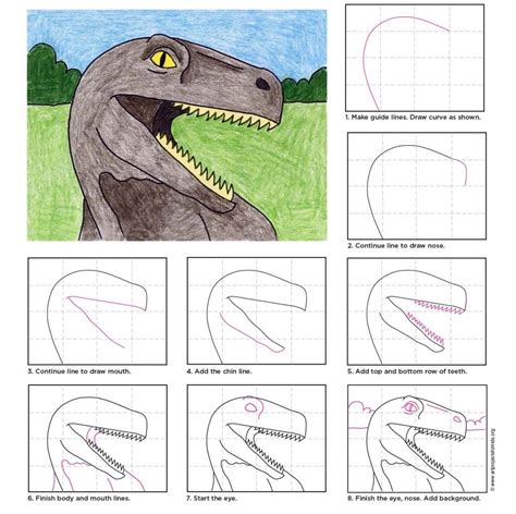 Easy Draw Dinosaurs