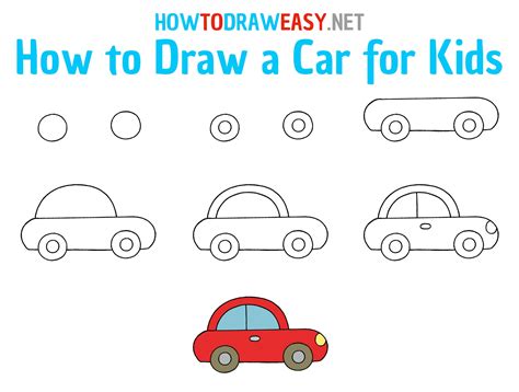 Drawing A Car Easy