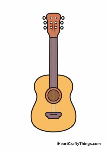 How To Drawing Guitar