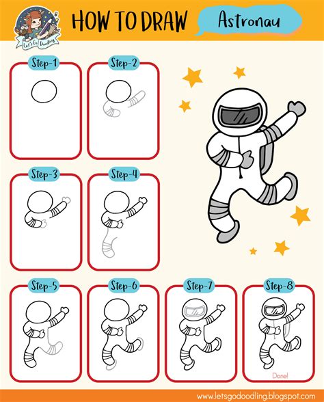 Astronaut How To Draw