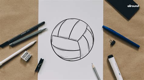 Volleyball How To Draw