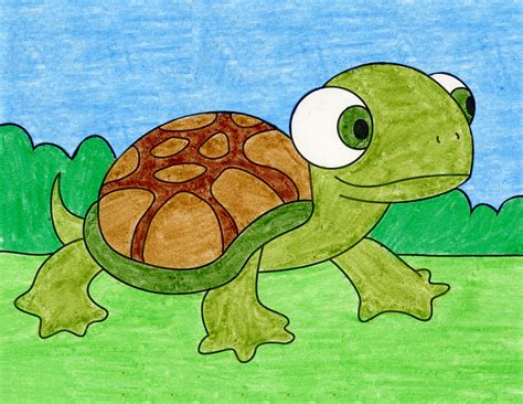 Easy To Draw Turtles