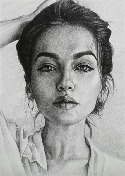 Drawing Pencil Portrait
