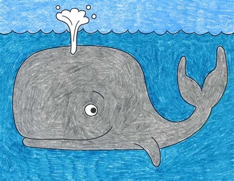 Whale How To Draw