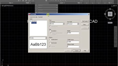 Autocad How To Change Text Size