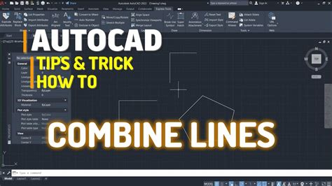 Autocad How To Merge Lines