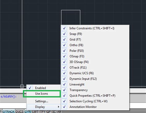 Autocad Rectangle Dimensions Not Working