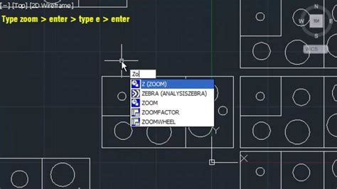 Autocad Zoom To Fit