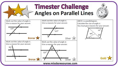 Corresponding Angles And Parallel Lines Calculator