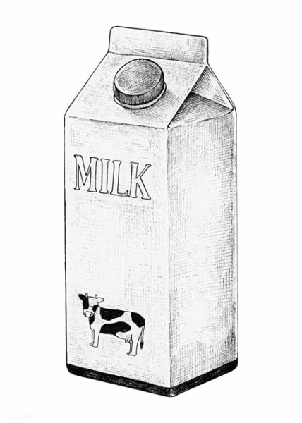 Draw A Milk Carton