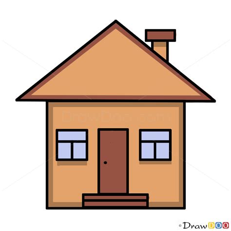 Draw A Simple House