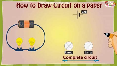 Drawing Of A Circuit