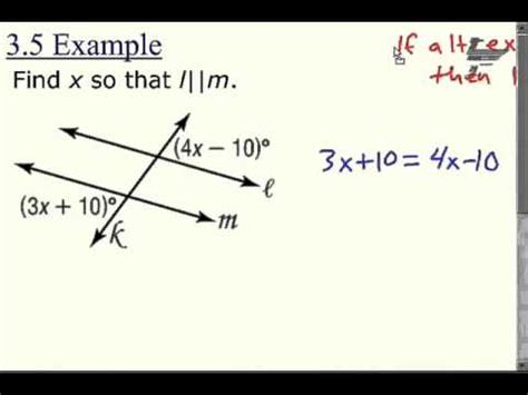 Find The Value Of X Parallel Lines Calculator