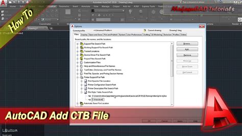 How To Add Ctb File In Autocad