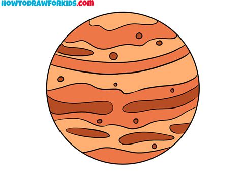 How To Draw A Jupiter