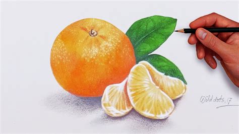 How To Draw A N Orange