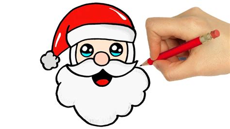 How To Draw A Santa Easy