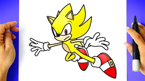 How To Draw A Super Sonic