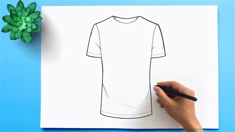 How To Draw A T Shirt