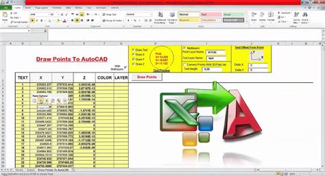 How To Extract Coordinates From Autocad To Excel