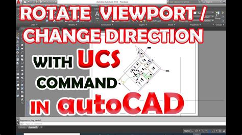 How To Rotate Ucs In Viewport