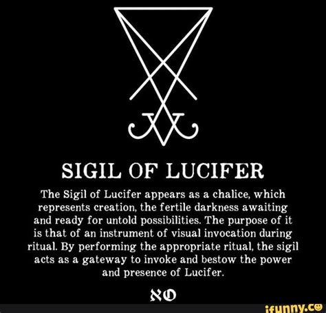 Lucifer Symbol Text