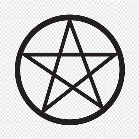 Pentacle Text Symbol