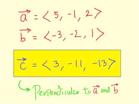 Perpendicular Vector Calculator