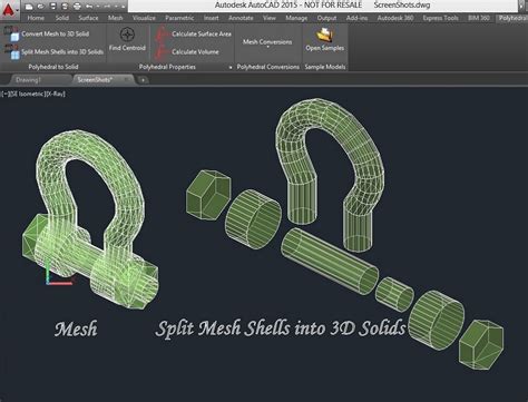 Polyface Mesh To Solid Autocad 2020