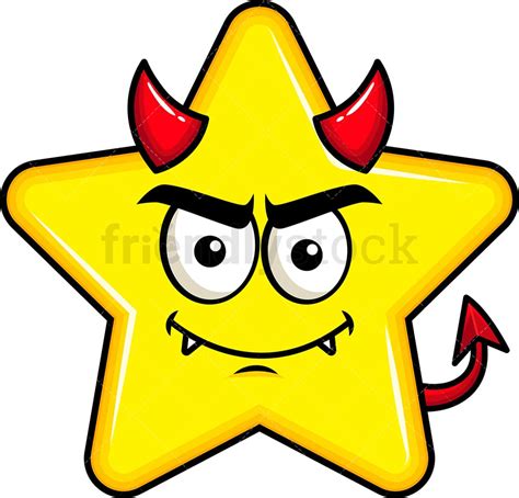 Satan Star Emoji