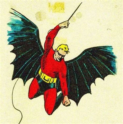 First Drawing Of Batman