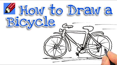 How To Draw Bicycle Easily