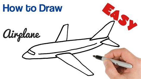 How Draw Airplane