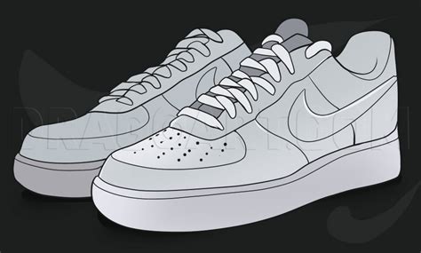 Nike Air Forces Drawing