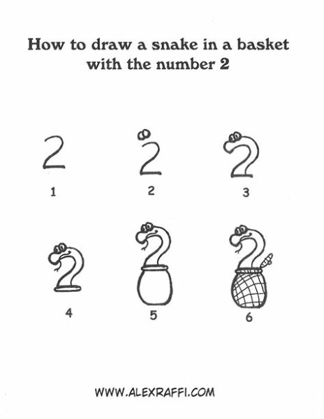 Drawing From Numbers And Letters