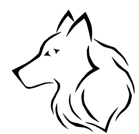 Easy Drawing Of Wolves