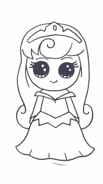Easy Drawing Princess