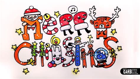 Drawing Merry Christmas