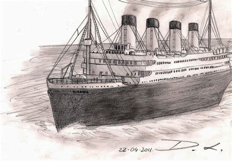 The Titanic Drawing Scene