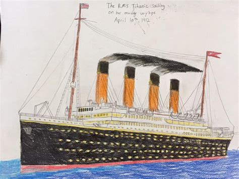 Titanic Drawing Scenes