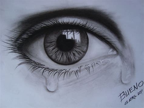 How To Draw Eye Crying