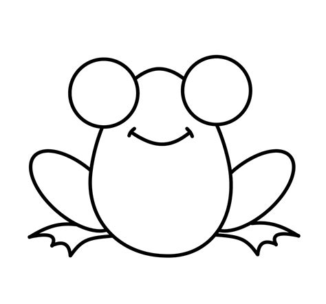 Easy To Draw Frog