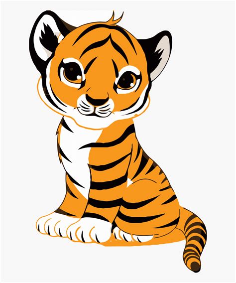 Cartoon Drawing Tiger
