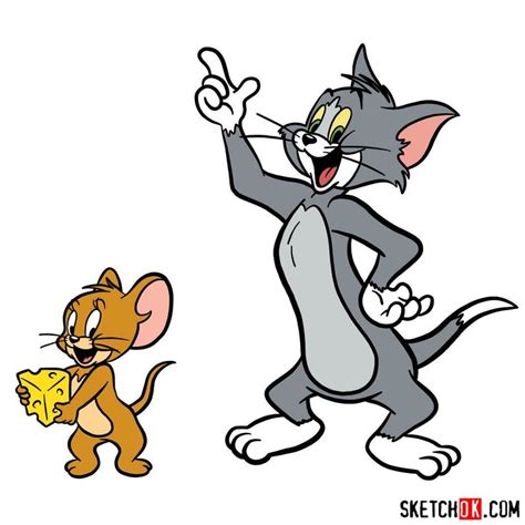 How To Drawing Tom And Jerry