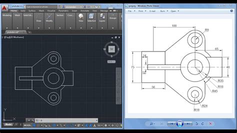 2D Drawing For Autocad
